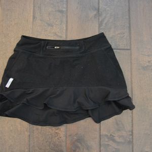 BLACK ZELLA SKORT
